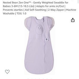 Nested Bean Zen One Sleep Sack
